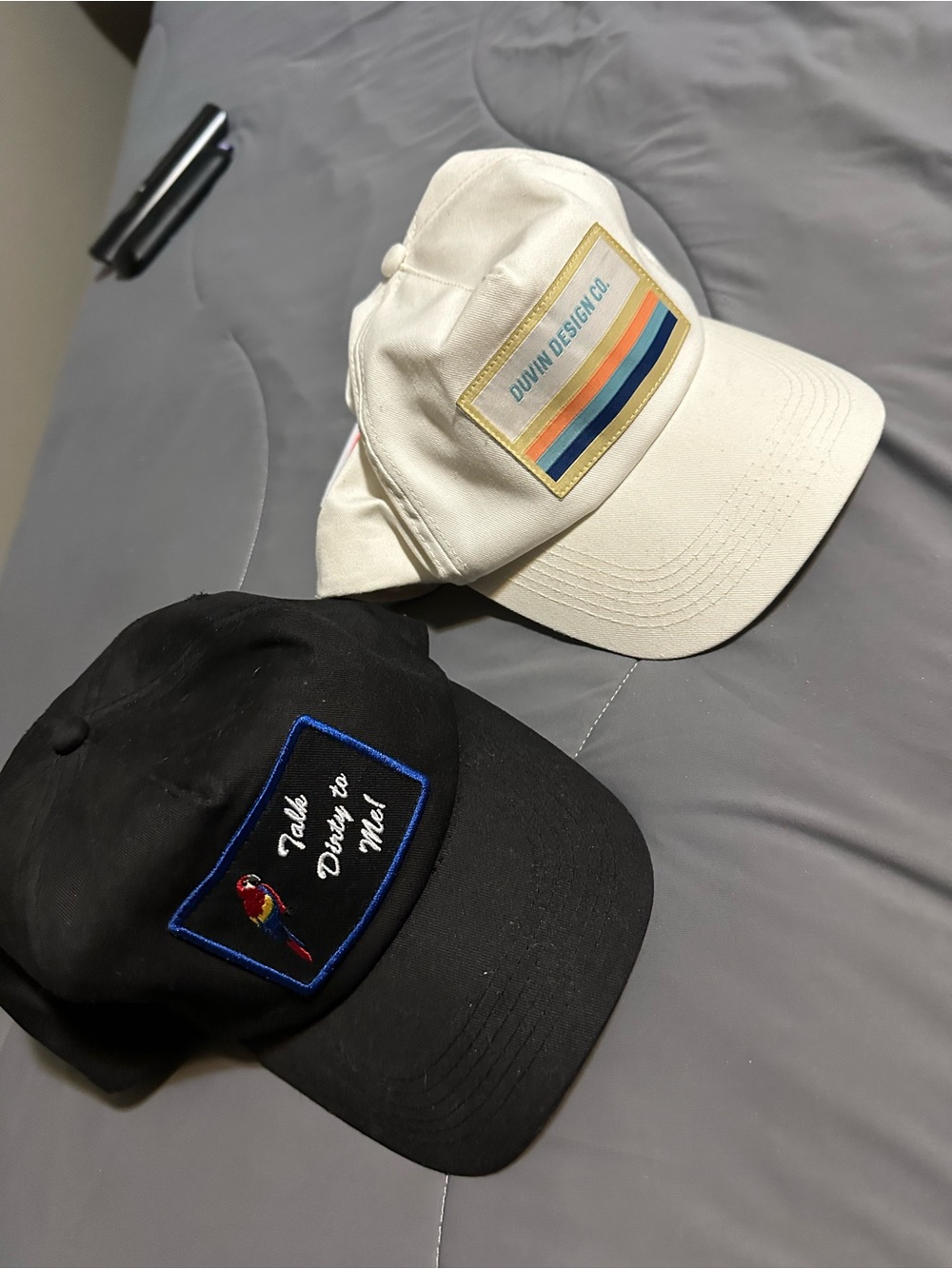 Duvin design hats (both) nwt